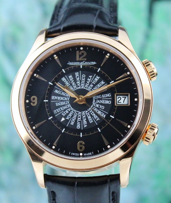 (image for) Like New Master Memovax World Time 18K Rose Gold Watch / Q1412471
